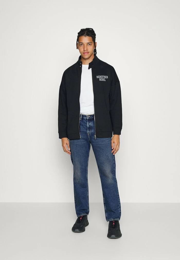 Diesel 2020 D-VIKER-SP5 - Straight Leg Jeans - Black Denim 2 Diesel 2020 D-VIKER-SP5 - Straight Leg Jeans - Black Denim - Image 2
