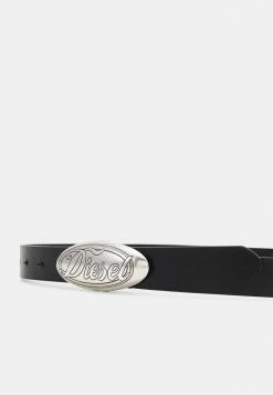 Diesel ALYEN UNISEX - Belt - Black -Diesel shop 5c1f1d6de9b748e0ae1ed3dc031195a9