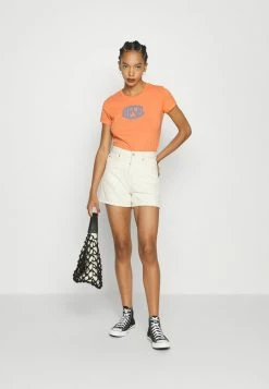 Diesel Print T-shirt - Peach -Diesel shop 5c6a22990d2c4e4088afad88f7f621eb