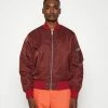 Diesel FIGHTERS - Bomber Jacket - Dark Red