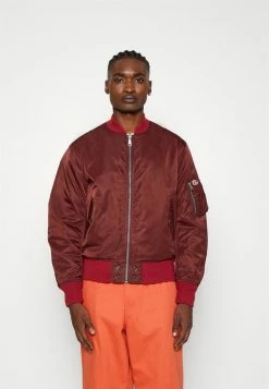 Diesel FIGHTERS - Bomber Jacket - Dark Red