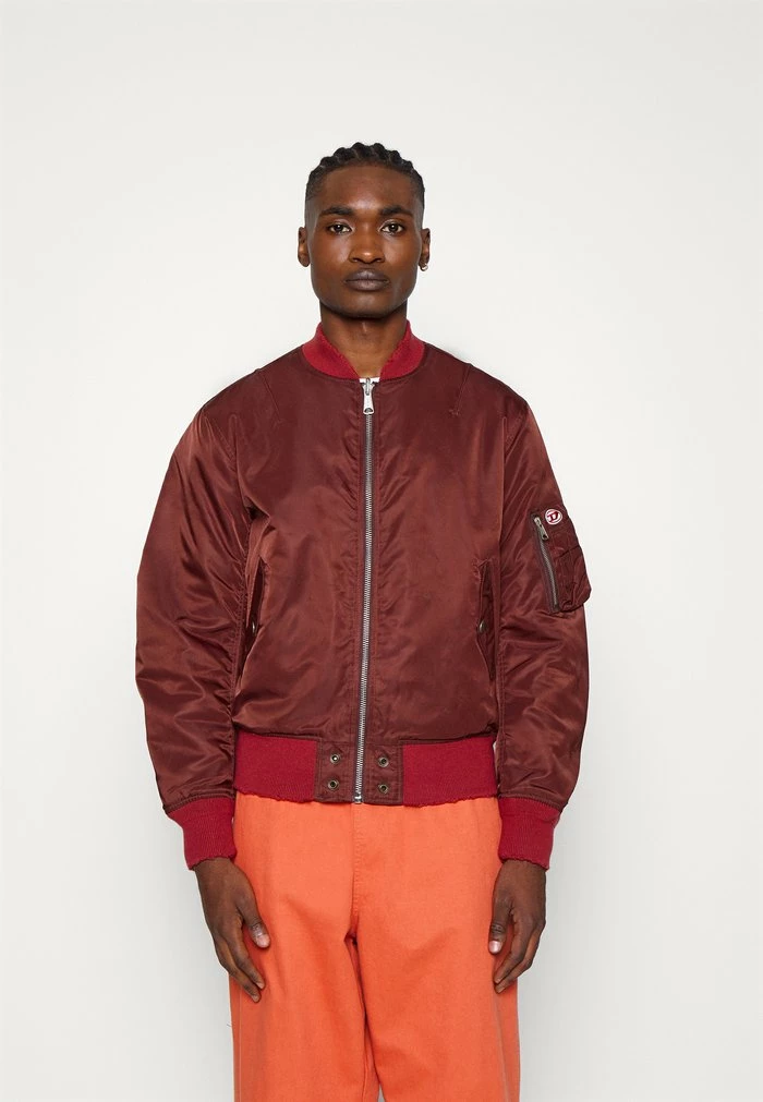 Diesel FIGHTERS - Bomber Jacket - Dark Red 1 Diesel FIGHTERS - Bomber Jacket - Dark Red