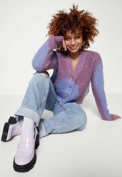 Diesel M-ILLY - Cardigan - Purple -Diesel shop 5d7dc4080a5440af863aa8542925895c