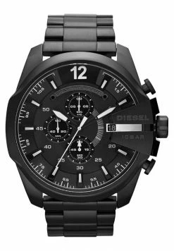 Diesel MEGA CHIEF - Chronograph Watch - Schwarz -Diesel shop 5d965acc0279415a8aaa3541da51a673
