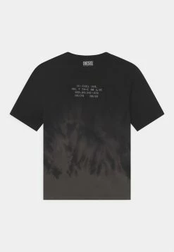 Diesel TALZY OVER - Print T-shirt - Black