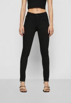 2017 SLANDY DIESEL LIBRARY - Jeans Skinny Fit - Black/dark Grey