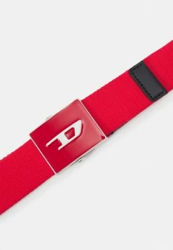 Diesel B PLAKUE - Belt - Red -Diesel shop 6060762499134534869089f9c7c92b40
