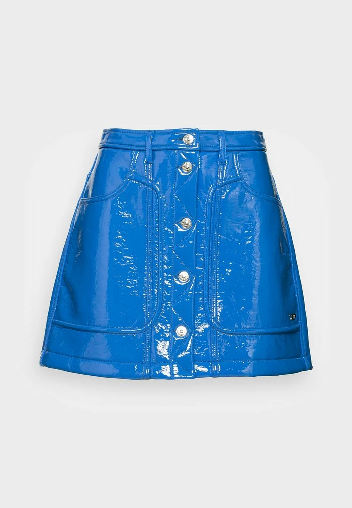 Diesel AMBRA - Mini Skirt - Blue 4 Diesel AMBRA - Mini Skirt - Blue - Image 4