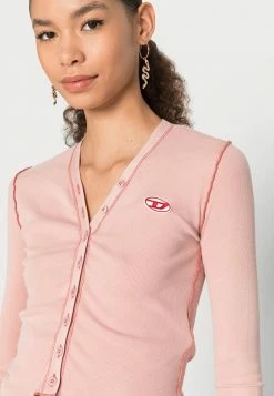 Diesel RIBBY OPEN - Long Sleeved Top - Pink -Diesel shop 62ac6d4b06ed498aac49ab0fea4cf674