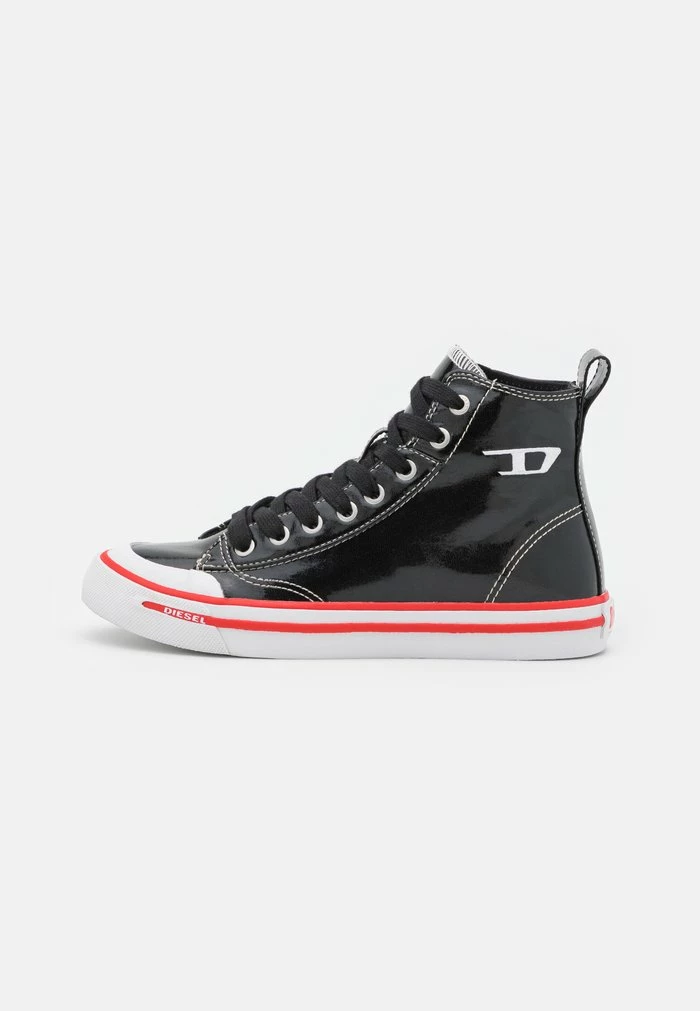Diesel S-ATHOS MID W - High-top Trainers - Black/white 2 Diesel S-ATHOS MID W - High-top Trainers - Black/white - Image 2