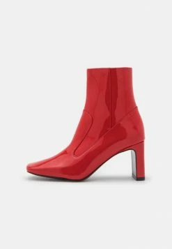 Diesel D-MILLENIA - Classic Ankle Boots - Red -Diesel shop 63358e4d9d21495897cfffe1690c099d