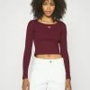 Diesel BALLET - Long Sleeved Top - Deep Red