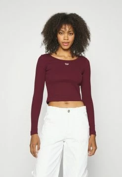 Diesel BALLET - Long Sleeved Top - Deep Red