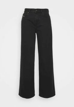 2000 DIESEL LIBRARY - Bootcut Jeans - Black / Gray