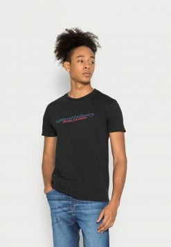 Diesel DIEGOR - Print T-shirt - Black