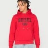 Diesel S-GINN-HOOD-K25 - Hoodie - Red