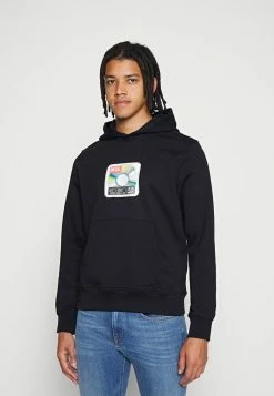 Diesel GINN HOOD - Sweatshirt - Black