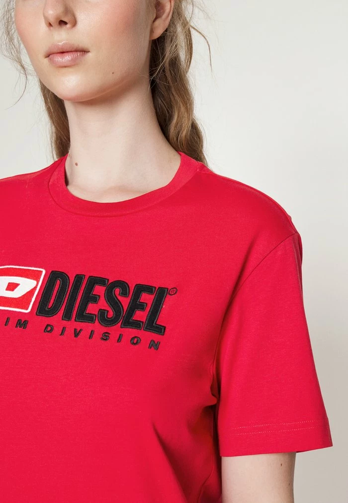 Diesel D-EGOR-DIV - Jersey Dress - Red 6 Diesel D-EGOR-DIV - Jersey Dress - Red - Image 6