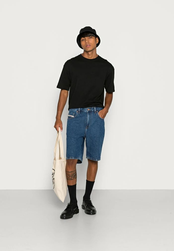 Diesel D-STRUKT-SHORT - Denim Shorts - 0ehah 01 2 Diesel D-STRUKT-SHORT - Denim Shorts - 0ehah 01 - Image 2