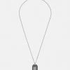 Diesel Necklace - Silver-coloured/black
