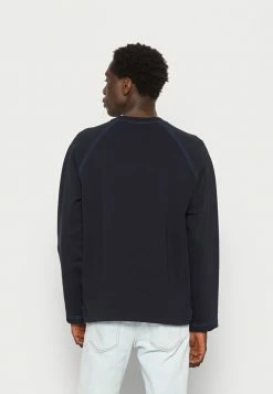 Diesel RAGLEN - Sweatshirt - Blue -Diesel shop 68e4080a20254dd89d93f4a3f547f893