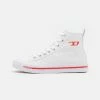 Diesel S-ATHOS MID - High-top Trainers - White