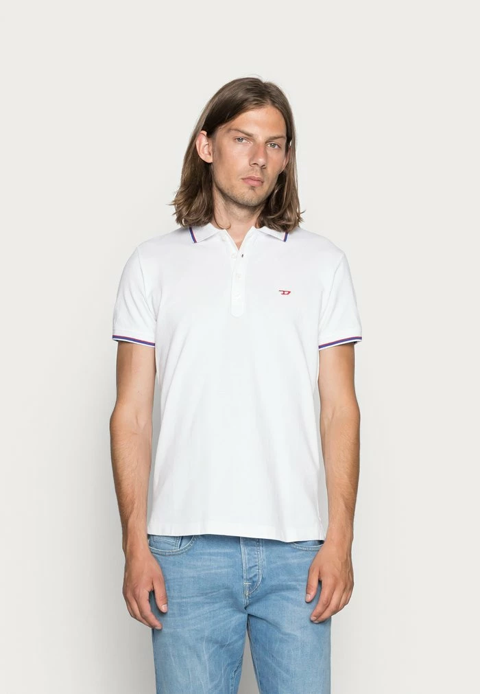 Diesel T-RANDY - Polo Shirt - White 1 Diesel T-RANDY - Polo Shirt - White
