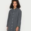 DE-BLEX DIESEL LIBRARY - Denim Dress - Black/gray
