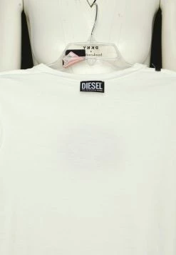 Diesel Print T-shirt - White -Diesel shop 6af7d01a18e74cd68a71ec4e4a1d0045