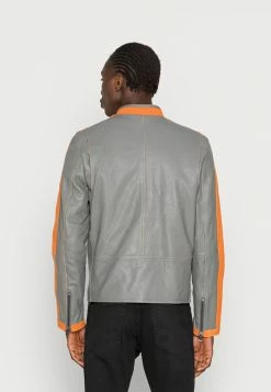 Diesel L-MUSE - Leather Jacket - 0pdas 98 -Diesel shop 6c21c3bcdf9f43f3bde2d263e40592a0