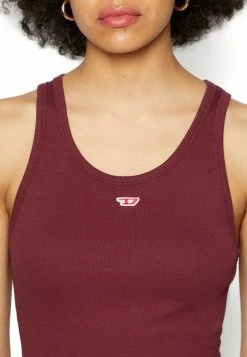 Diesel D-TANK-D - Jersey Dress - Deep Red -Diesel shop 6e81cb31499740dd8ca06440c00b4420