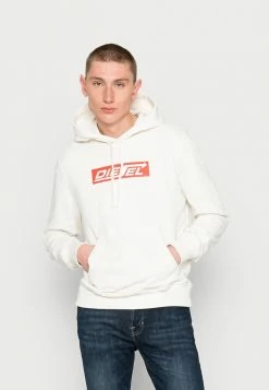Diesel GINN HOOD - Sweatshirt - White