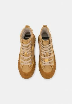 Diesel S-HANAMI MID X - High-top Trainers - Sand/beige -Diesel shop 7095f1368f8b494caec43b5ce567070f