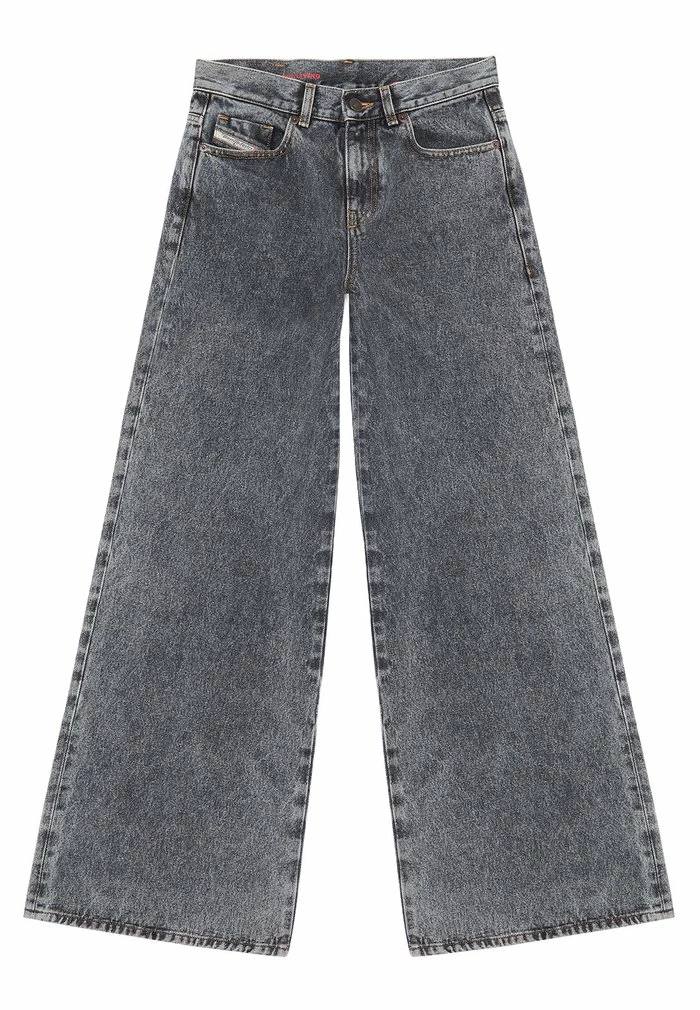 Diesel Flared Jeans - Black Dark Grey 4 Diesel Flared Jeans - Black Dark Grey - Image 4