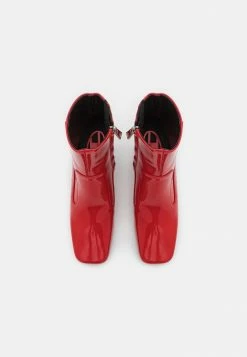 Diesel D-MILLENIA - Classic Ankle Boots - Red -Diesel shop 7103b9f222ae48f6a88af21195bfdc09