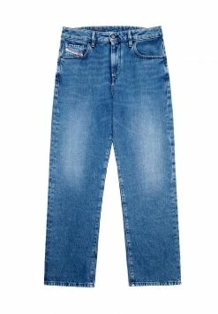 Diesel Relaxed Fit Jeans - Medium Blue -Diesel shop 715edef6b55c4ee181533a224c50654f