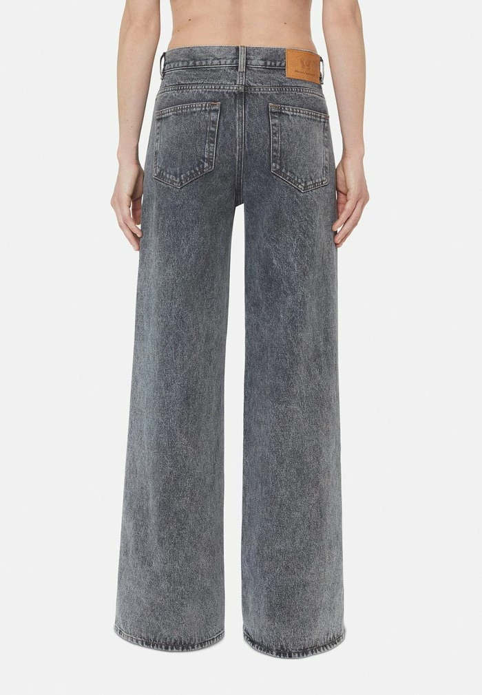 Diesel Flared Jeans - Black Dark Grey 2 Diesel Flared Jeans - Black Dark Grey - Image 2