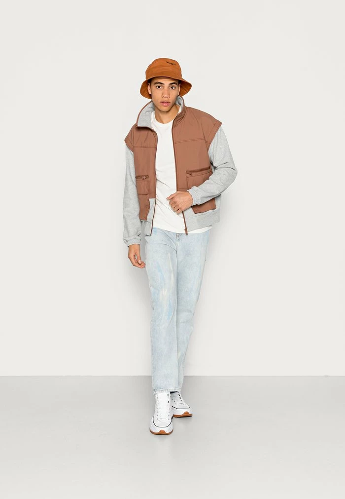 Diesel S KOMANS - Light Jacket - Brown & Gray 2 Diesel S KOMANS - Light Jacket - Brown & Gray - Image 2