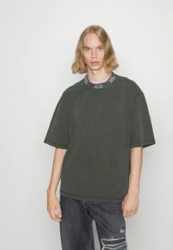 Diesel VOLKOVER UNISEX - Print T-shirt - Dark Grey