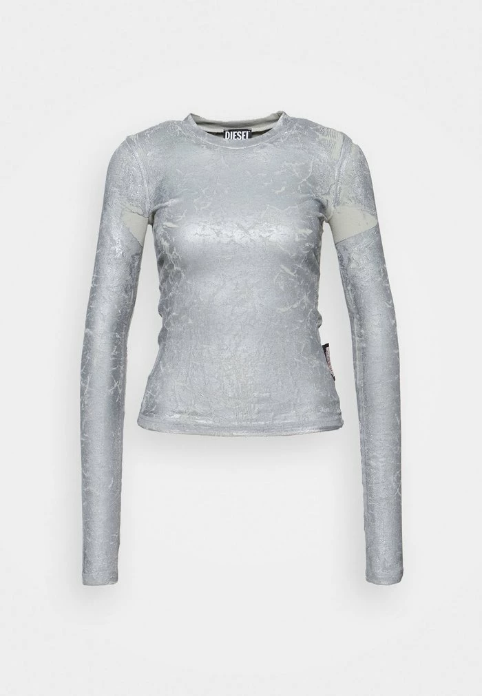 Diesel T-SALLY - Long Sleeved Top - White/gray 5 Diesel T-SALLY - Long Sleeved Top - White/gray - Image 5