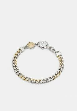 Diesel STEEL UNISEX - Bracelet - Silver-coloured/gold-coloured