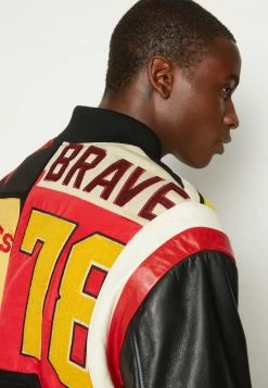 Diesel Leather Jacket - Multicolour -Diesel shop 77d75e4c411d49bb8f23b380ce624f8e