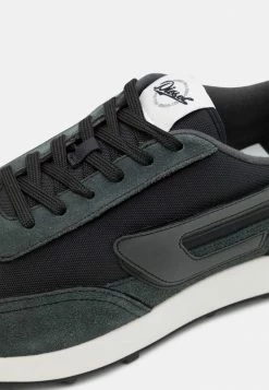 Diesel RACER - Trainers - Black/green -Diesel shop 78f7a17e175042b5a86ecc9156ef0623