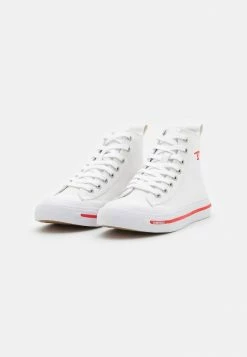 Diesel S-ATHOS MID - High-top Trainers - White -Diesel shop 79f1e214be54438fb25867a50f783267