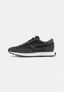 Diesel RACER - Trainers - Black/green