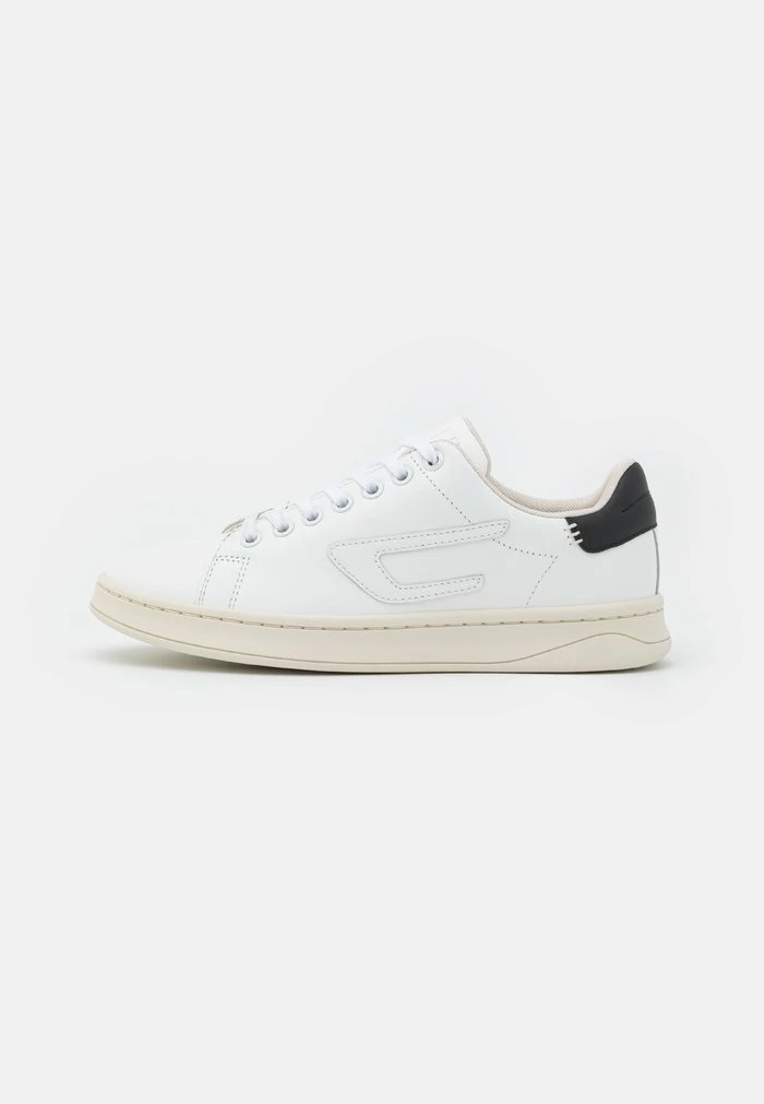 Diesel S-ATHENE LOW W - Trainers - White/black 2 Diesel S-ATHENE LOW W - Trainers - White/black - Image 2