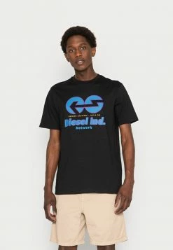 Diesel T-JUST - Print T-shirt - 0grai 9xx