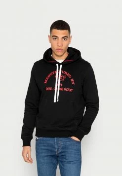 Diesel S GINN HOOD C4 - Sweatshirt - Black