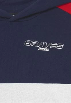 Diesel SIPPUS OVER - Sweatshirt - Peacoat -Diesel shop 835f5588037a4f0fa3a5c48460f420e5