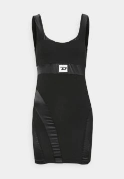 Diesel UFPT-DILLY-SAT - Nightie - Black -Diesel shop 83735664ad5b400e924c691a14c4f511